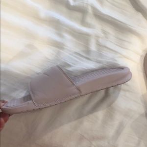 Nike Shoes - Nike Lilac Color Slides! Nike Shoes - Nike Lilac Color Slides!
